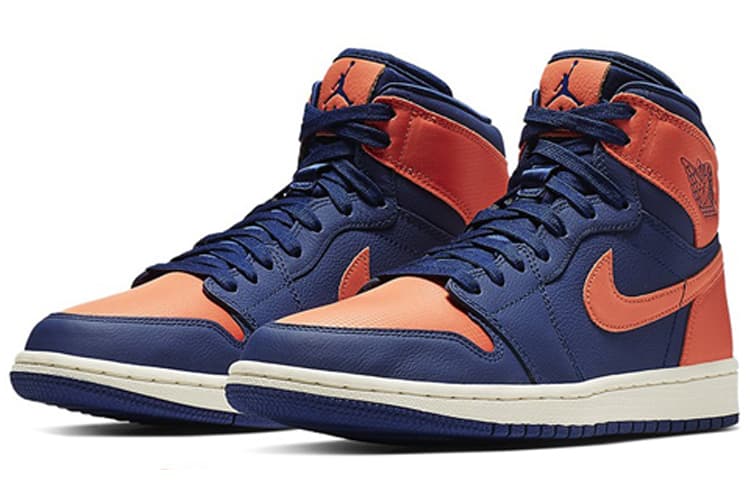 JORDAN 1 Retro High Blue Void Turf Orange Women's 3