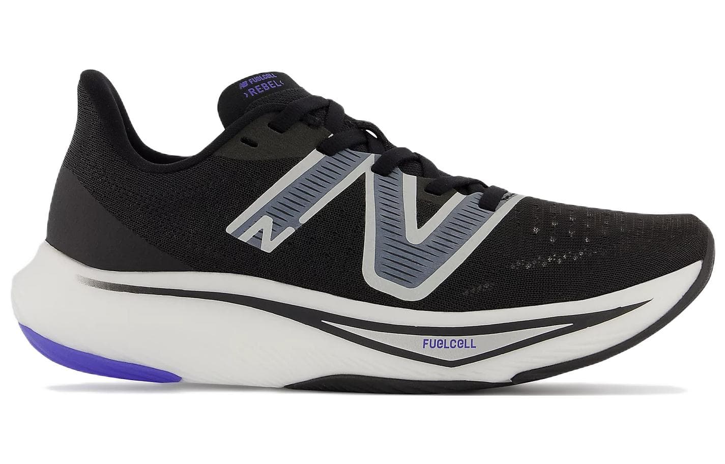 New Balance FuelCell Rebel V3 'Black Vibrant Spring Glo' Women's 4