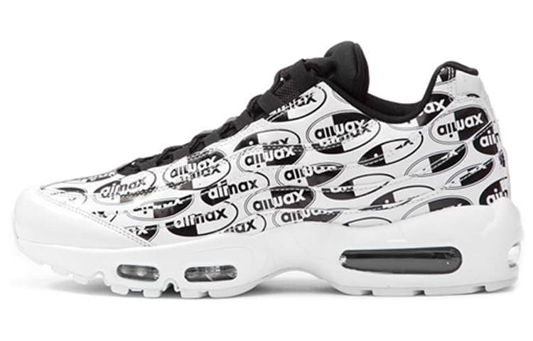 Nike Air Max 95 All Over Print White Black 2