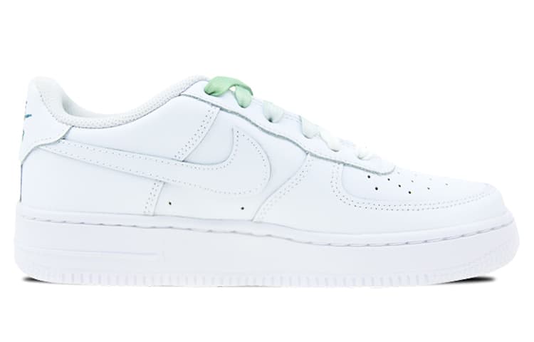 Nike Air Force 1 Skateboard Shoes Unisex Low-Top White Blue 4