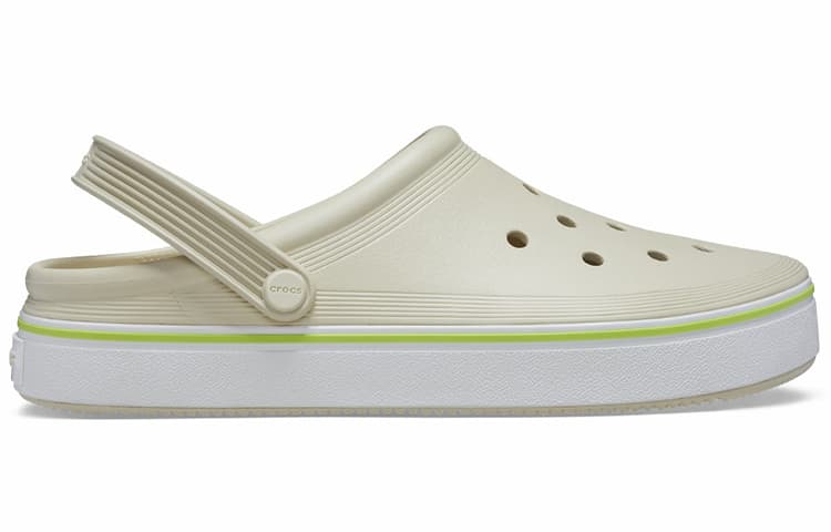Crocs Sports Sandals Unisex Bone White 4