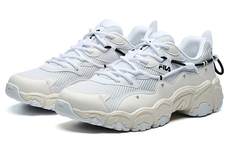 FILA Chunky Sneakers Men Low-Top FILA White/Spray White 6