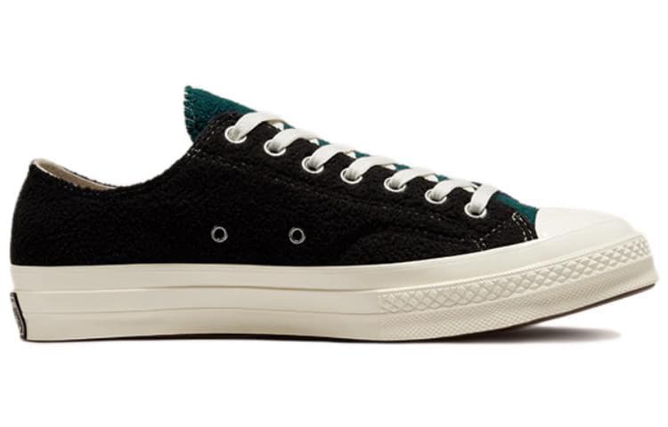 Converse Chuck Taylor All Star 70 Ox Renew Upcycled Fleece Black Blue Green 4