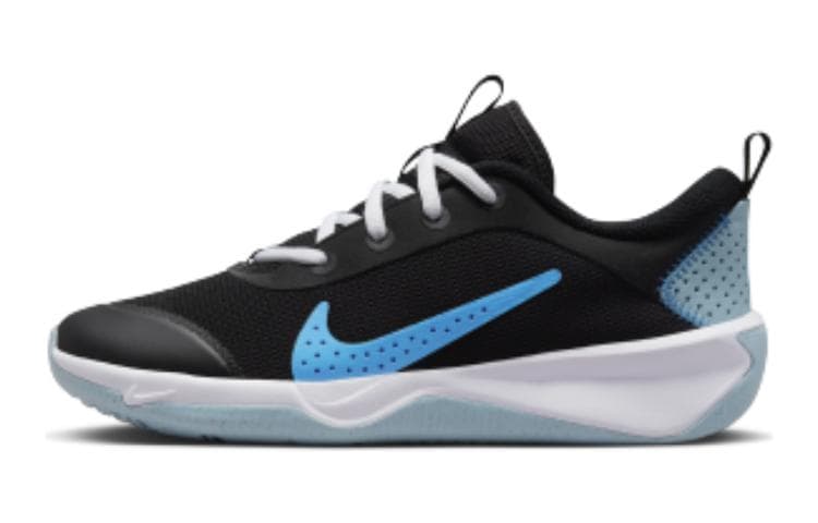 Nike Omni Multi-Court GS 'Black Blue Lightning'