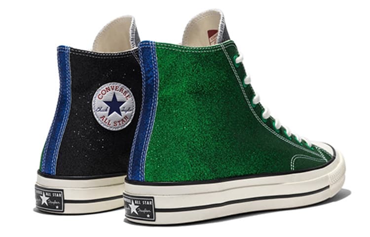 Converse Chuck Taylor All Star 70 Hi Jw Anderson Glitter Gutter Green Black 5