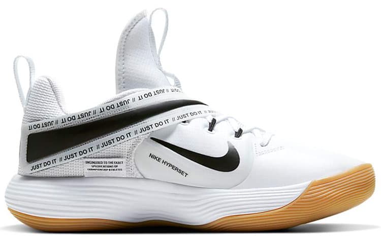 Nike React Hyperset White Black Gum 4