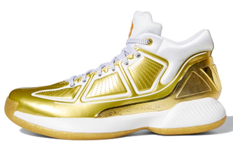 Adidas D Rose 10 Metallic Gold