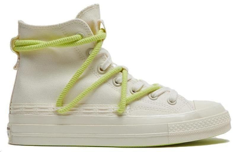 Converse Chuck 70 High Double Laces 'White Green' 4