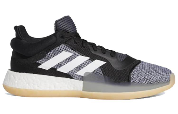 Adidas Marquee Boost Low Black White Gum 3