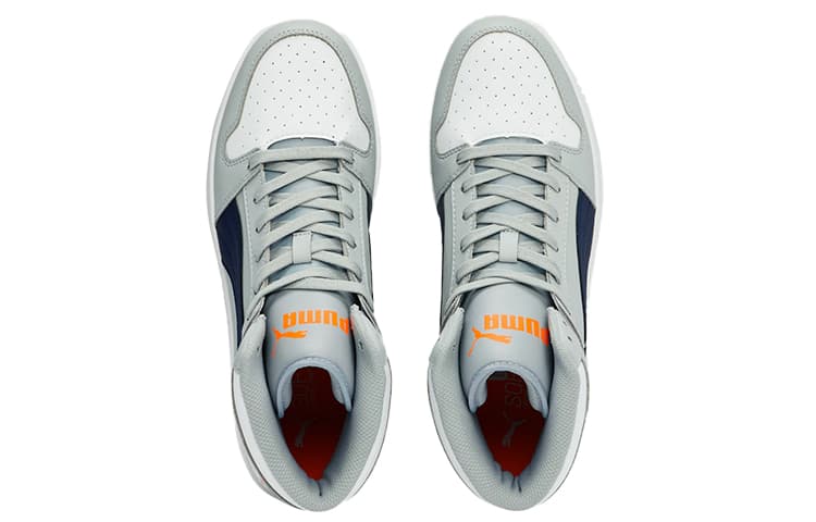 PUMA Rebound LayUp Sneakers White/Grey 6