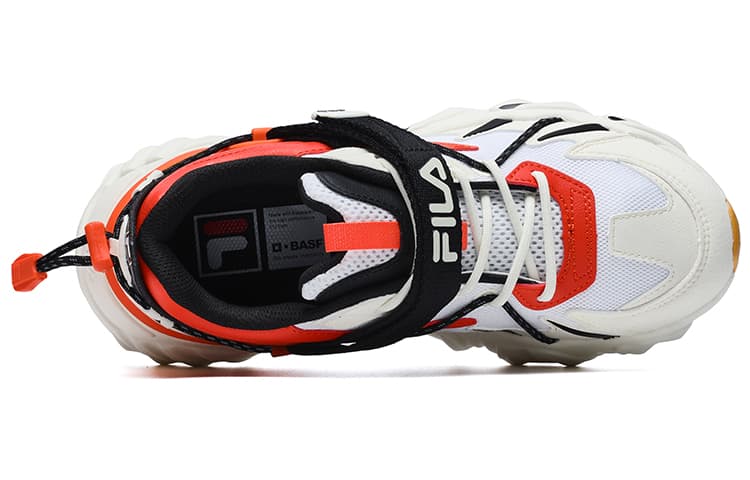 FILA Beast XT Tiger Paw Cushioning Anti-Slip And Wear-Resistant Low-Top Casual Shoes Women's White Vanilla Ice 6
