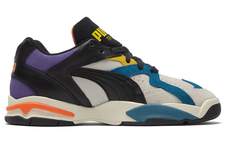 PUMA Performer Vtg 'Gray Black Yellow' 3