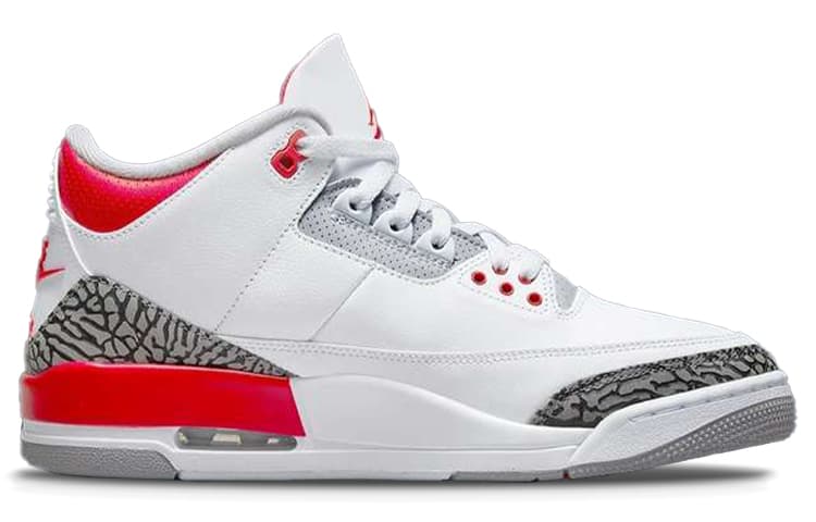 JORDAN 3 Retro Fire Red 2022 3