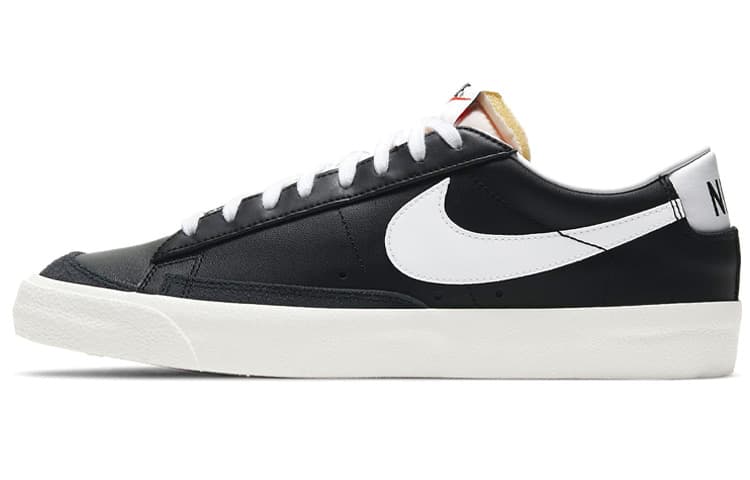 Nike Blazer Low 77 Black White 2