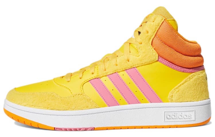 Adidas Neo Hoops 3.0 Mid X Sesame Street 'Yellow Orange Pink' 2