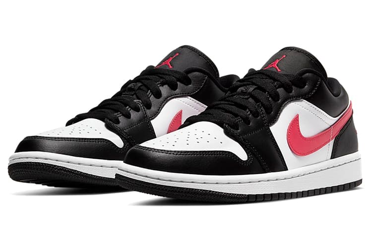 JORDAN 1 Low Black Siren Red Women's 6