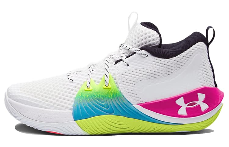 Under Armour Embiid One White Multicolor 2