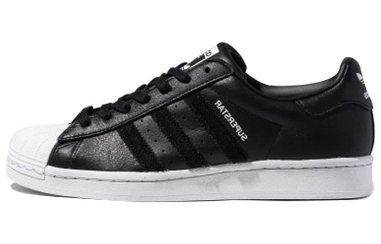 Adidas Originals Superstar Velcro Black White Unisex 'Black White' 2
