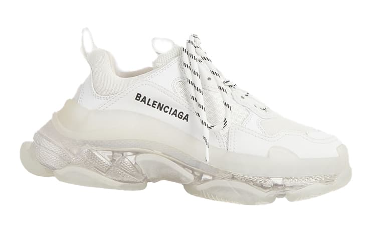 Balenciaga Triple S Clear Sole White 4