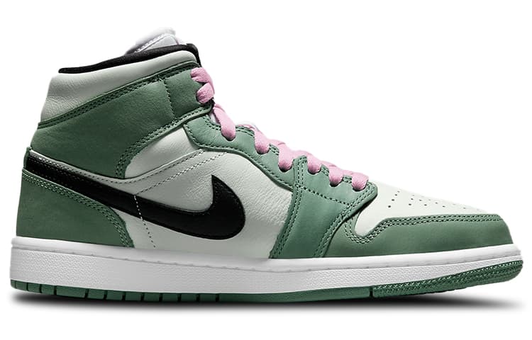 Air Jordan 1 Mid Se 'Dutch Green' Women's 4