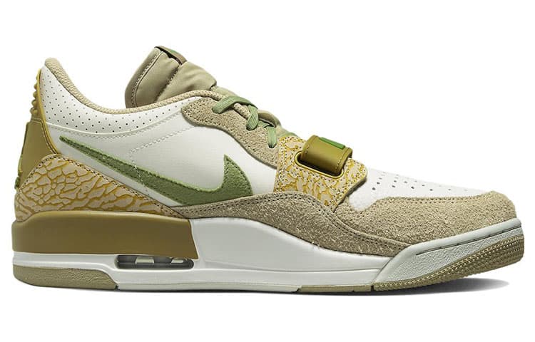 JORDAN Legacy 312 Low Golden Moss Alligator 3