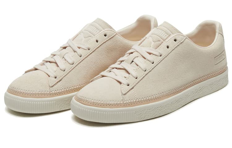 PUMA Suede Trim Prm White Smoke 5