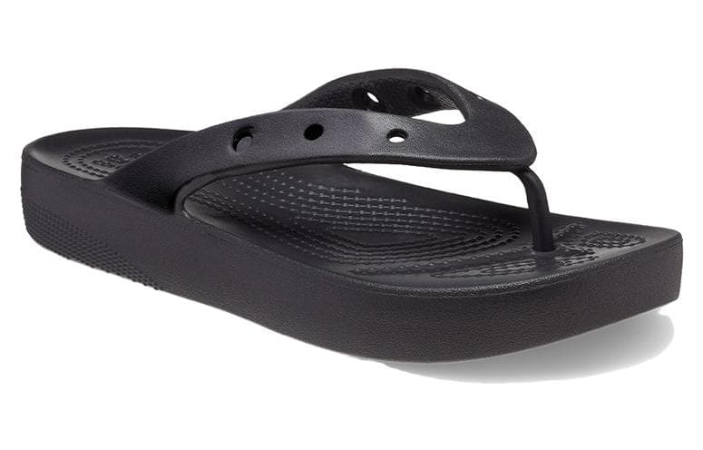 Crocs Classic Platform Flip 'Black' Women's 6