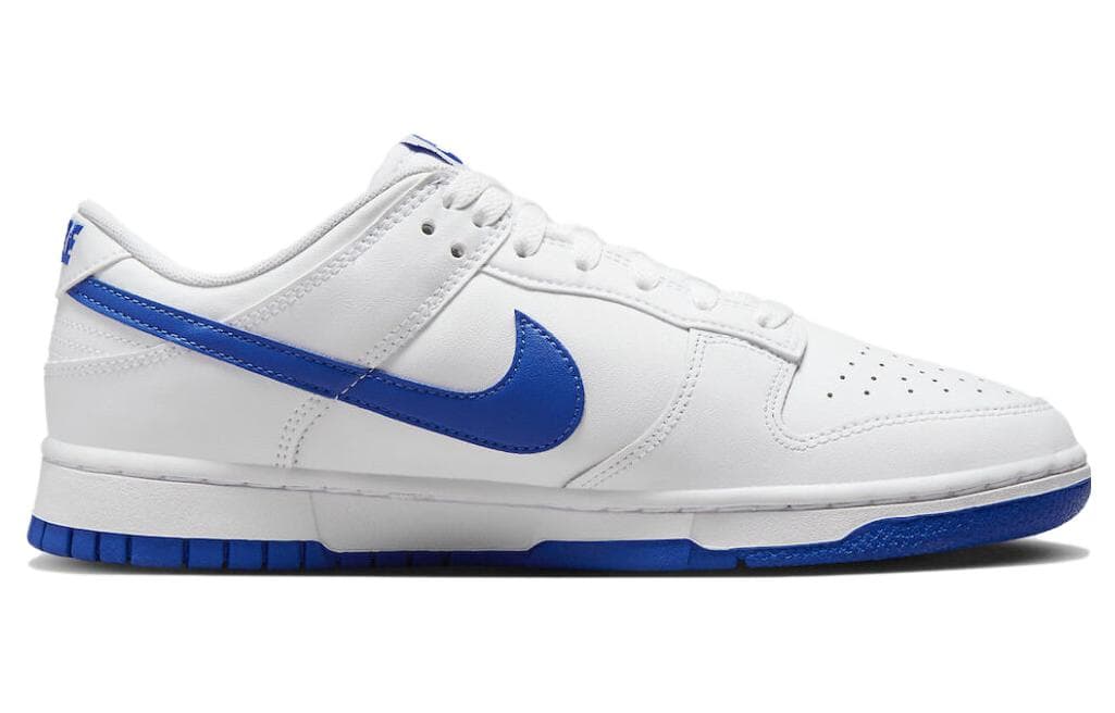 Nike Dunk Low White Hyper Royal 3