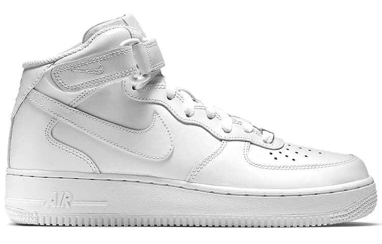 Nike Air Force 1 '07 Mid ''Triple White'' Sneakers 3