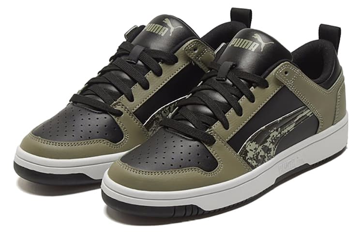 Puma Rebound LayUp Low Black Desert Sage 6