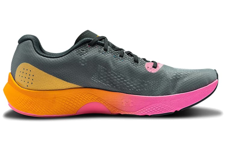 Under Armour Charged Pulse Sports Shoes Pink/Grey/Orange 4