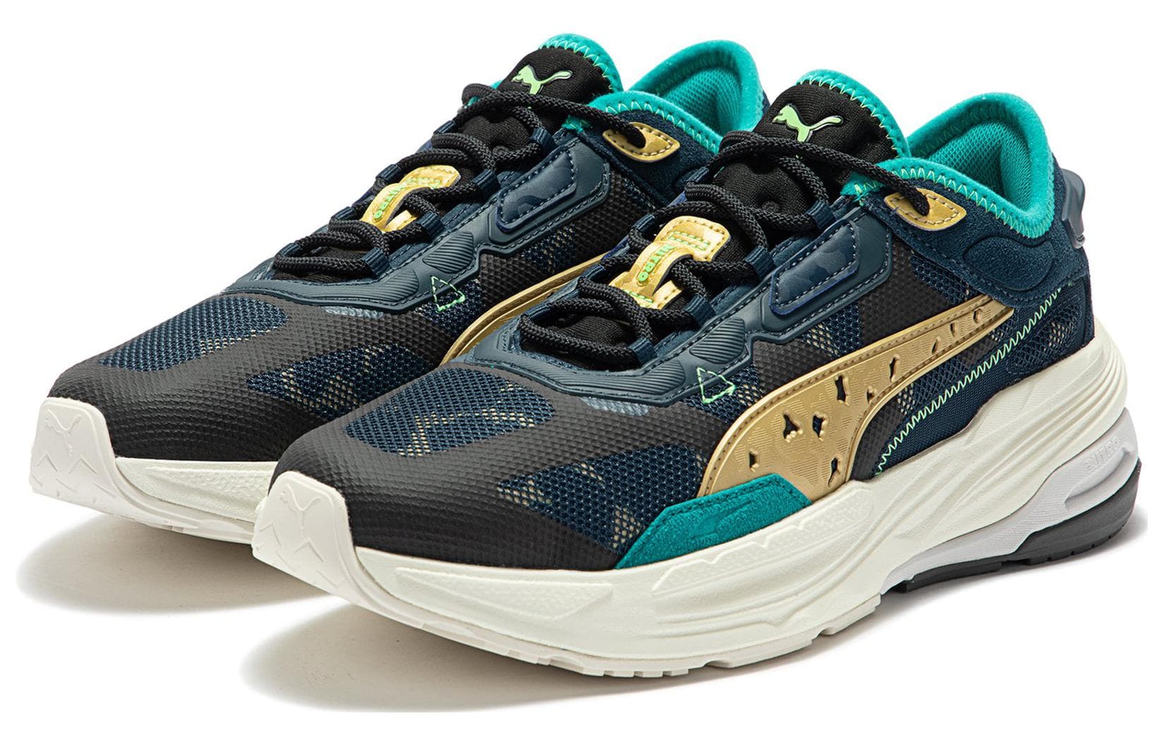 PUMA Extent Nitro Ek Balam 'Black Blue' 5