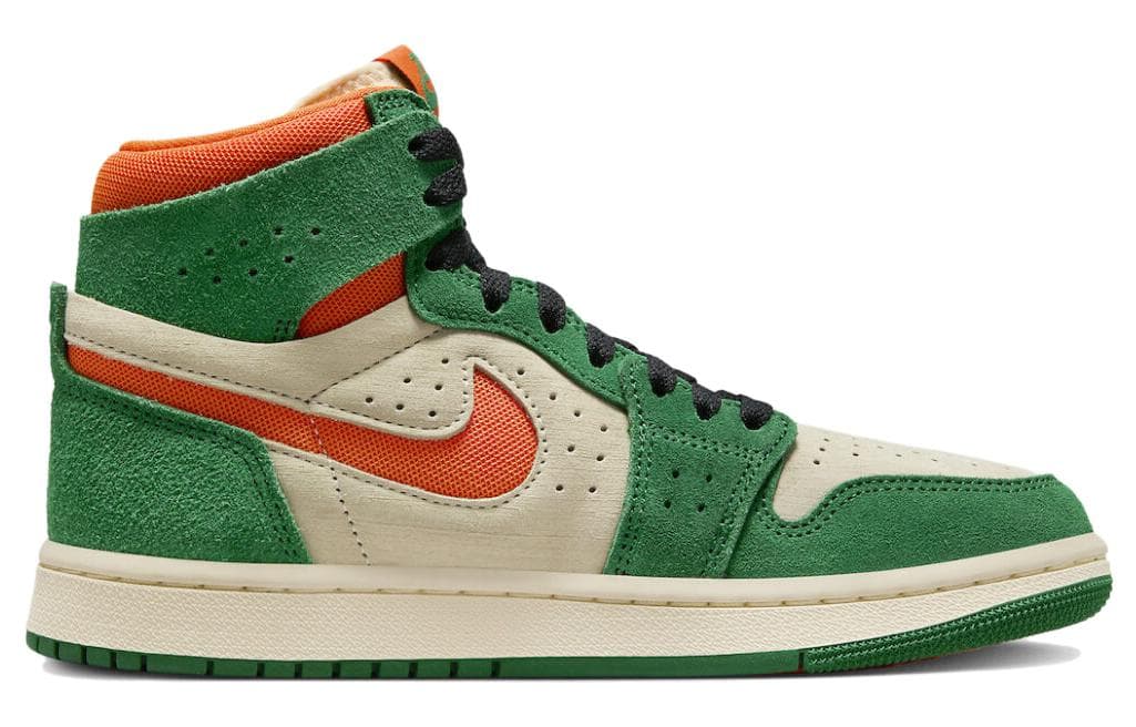 JORDAN 1 High Zoom Air Cmft 2 Pine Green Orange Blaze Women's 3