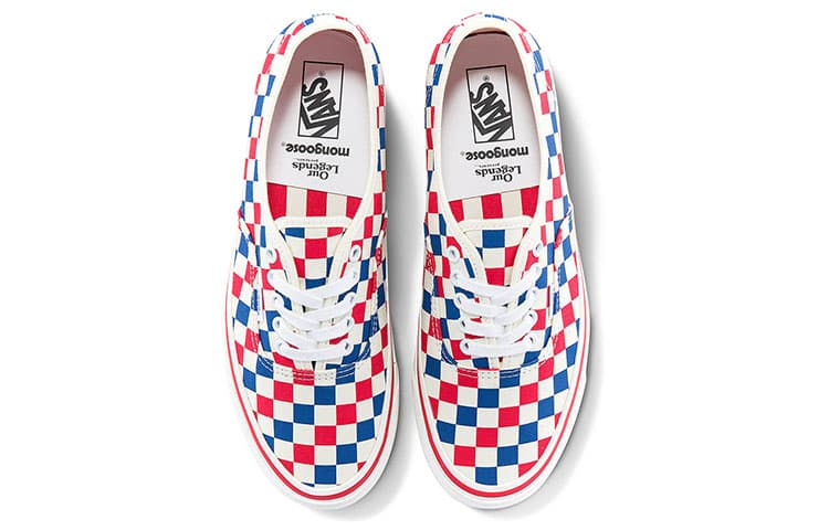 Vans Our Legends X Vans Authentic 44 Dx 'Mongoose   Red Blue Checkerboard' 6