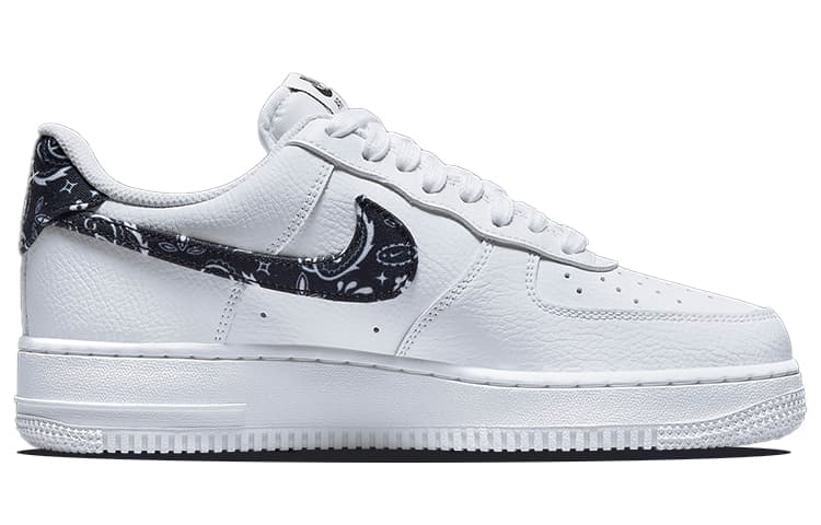 Nike Air Force 1 Low '07 Essential White Black Paisley Women's 3