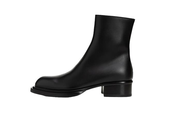 Alexander McQueen Cuban Stack Ankle Boots
