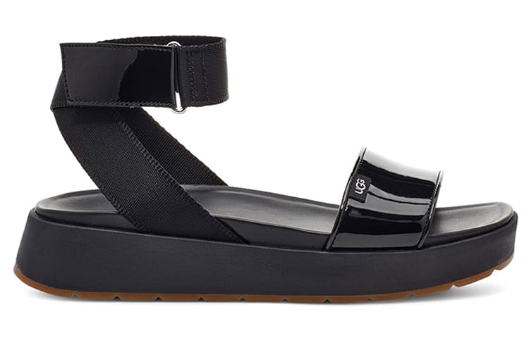UGG Lennox Series Sandals Black Women's 4