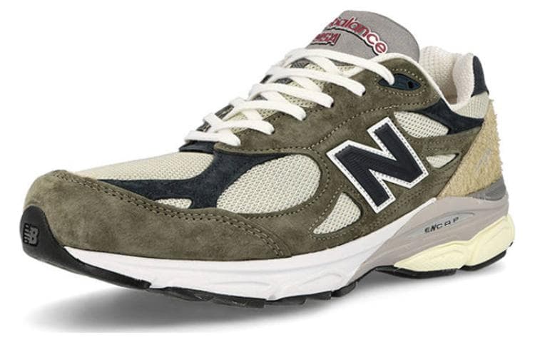 New Balance 990v3 MiUSA Grey Blue Olive 3