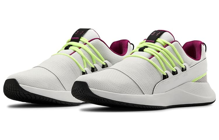 Under Armour Charged Breathe Lace Sports Shoes White Women's 6