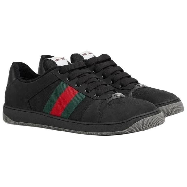 GUCCI Gg Screener 'GG Canvas Black Green Red' 4
