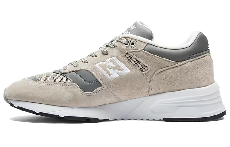 New Balance NB 1530 Running Shoes Men Low-Top Khaki/Gray 2
