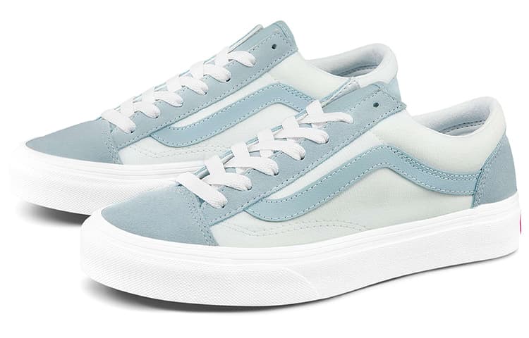 Vans Style 36 Splicing Contrasting Colors Low Tops Casual Skateboarding Shoes Blue Unisex 4