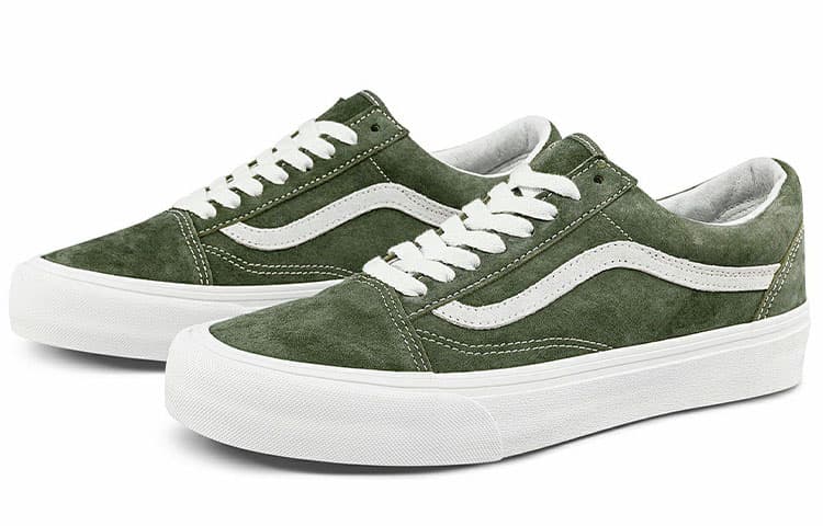 Vans Vault Old Skool VR3 Lx Pig Suede Forest Night 2