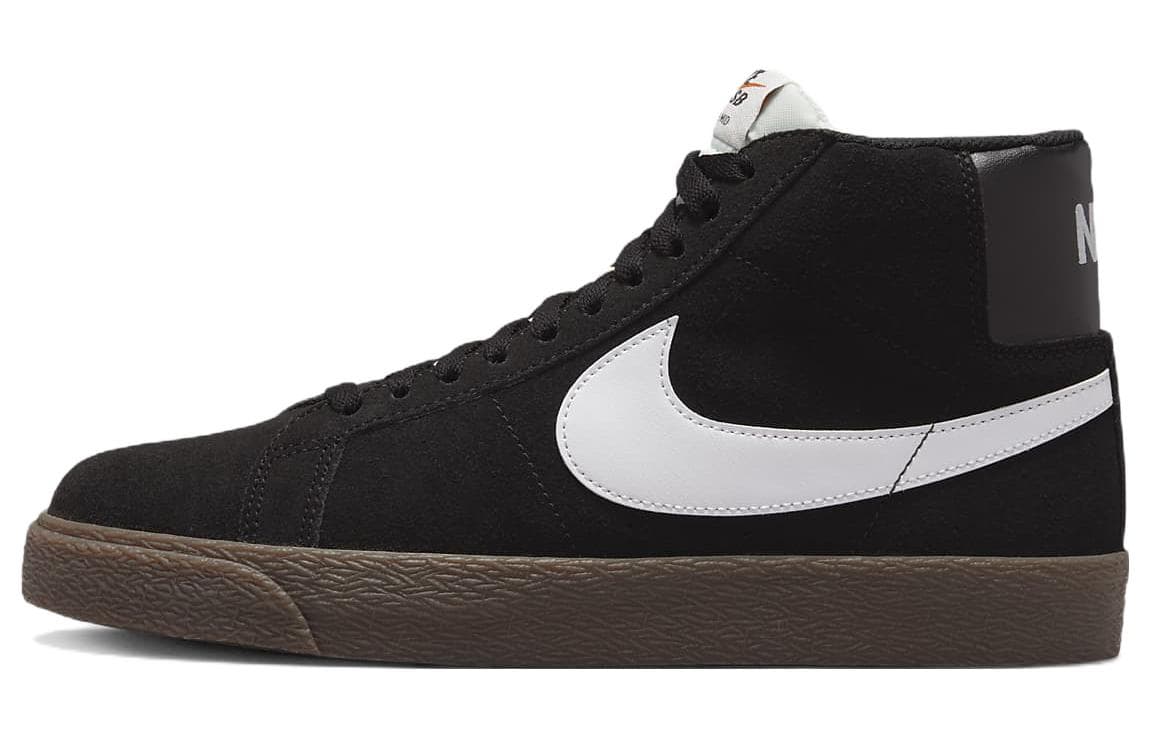 Nike Sb Zoom Blazer Mid Black White Dark Gum