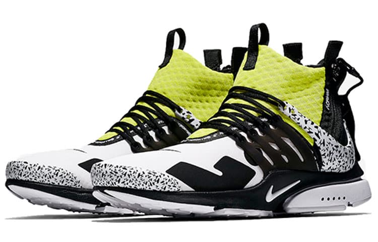 Nike Air Presto Mid Acronym Dynamic Yellow 5