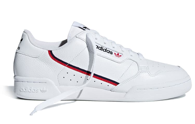 Adidas Originals Continental 80 White Scarlet Navy 6