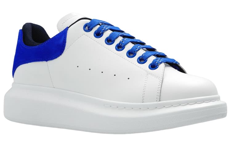 Alexander McQueen Oversized White Blue Black Women's 6