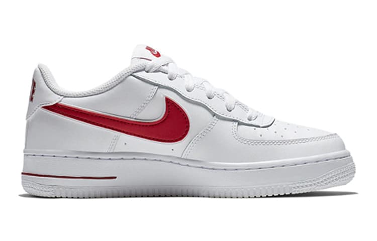 Nike Air Force 1 Low White Gym Red GS 4