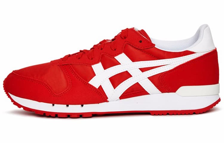 Onitsuka Tiger Alvarado Cushioning Anti-Slip And Wear-Resistant Low-Top Casual Running Shoes Unisex Red 2