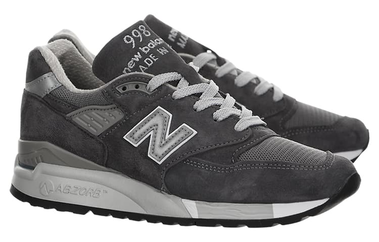 New Balance 998 Grey/Charcoal Women's 3